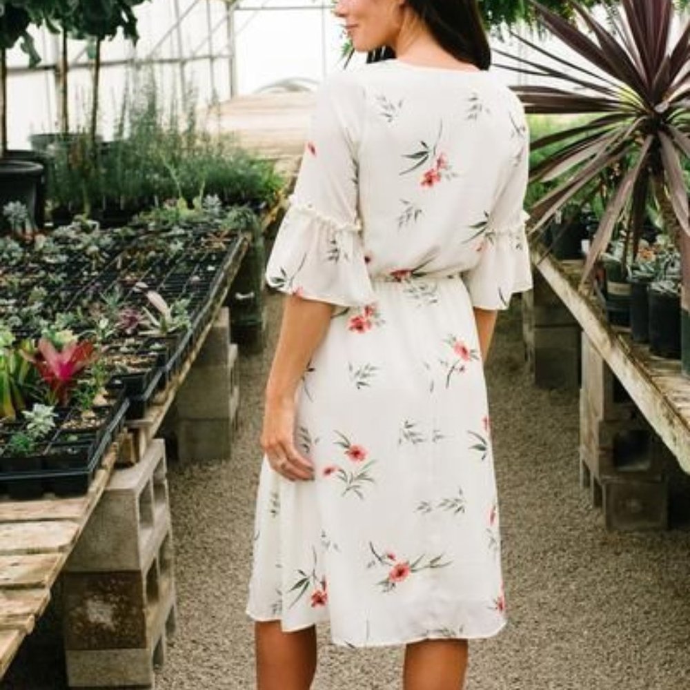 Citrus & Lemon Floral Dress